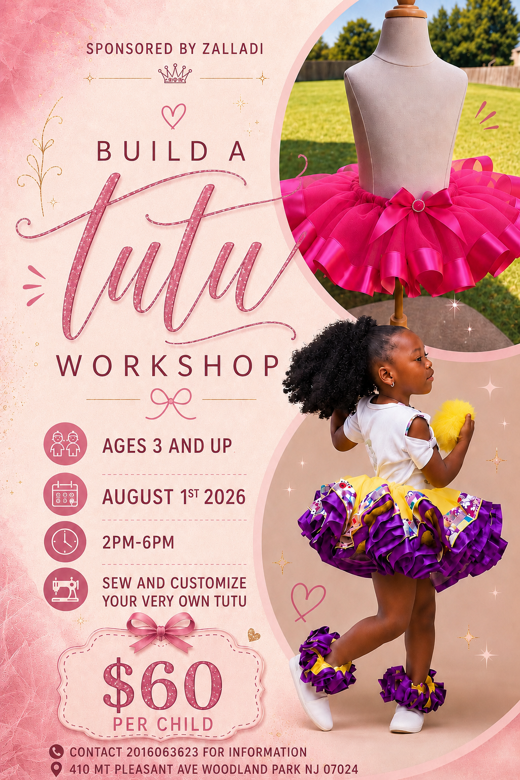 Build a tutu workshop