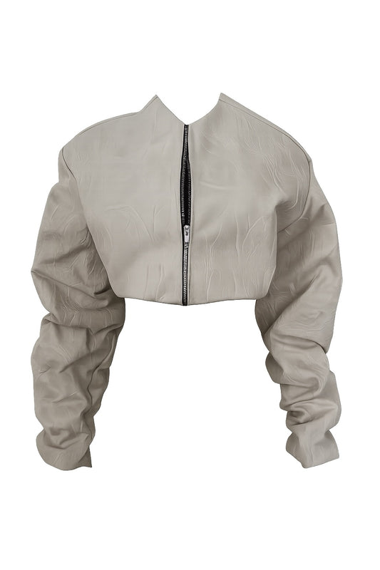 Bone Leather Jacket